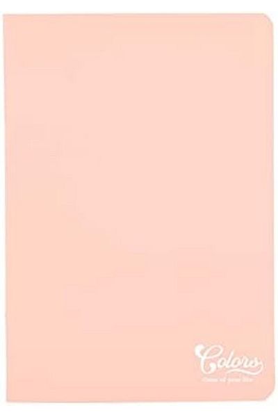 STOREMAX Sellbuystore Colors A5 60 Sheets Checkered Notebook, Salmon 1053513