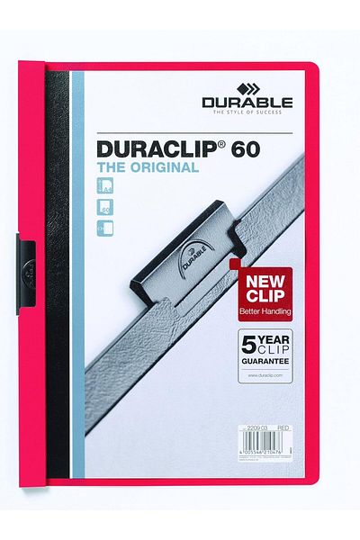 STOREMAX Jvnnshop 2209 Duraclip 60, Red, 1 Piece 646268