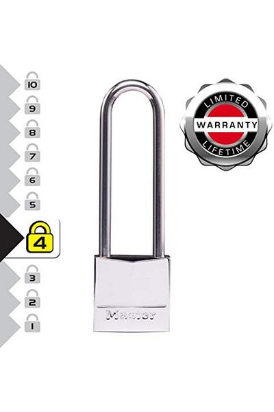 STOREMAX Gkcreative Lock - Padlock Crom Plated 30 mm High Military Column Contact Seller