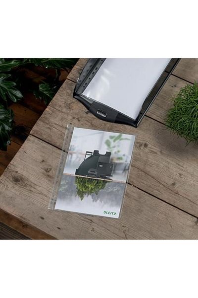 STOREMAX Jvnnshop Recycle Bag File, A4, Transparent, 25 Pieces 646268