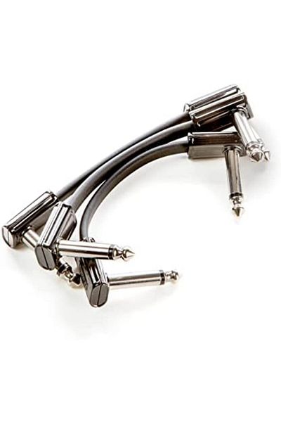 STOREMAX Svtcrt Jim Dunlop Ribbon Patch Cable 3 " |   3"-3 Pack, 1/4-Inch Right Angle (3Pdcpr03) Model 1053513
