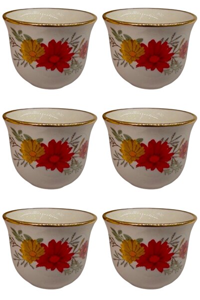 DUKKANI ISTANBUL Gawa Cup Set 6-piece daisy mix