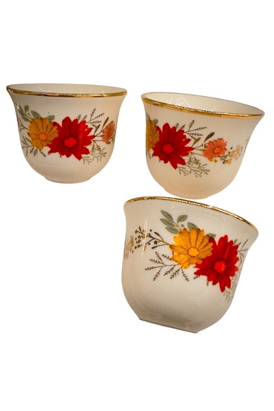 DUKKANI ISTANBUL Gawa Cup Set 6-piece daisy mix