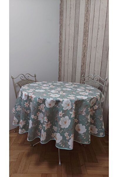 gonk Round,Country Pattern,Duck (Liquid Protective,Stain-Protective) Fabric,Tablecloth