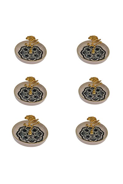 DUKKANI ISTANBUL Porcelain Single Treat 6-Pack Elas Black