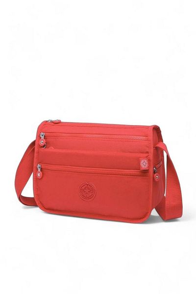 SMART BAGS حقيبة كروس نسائية منقوشة بزهرة الرمان - SMB1128