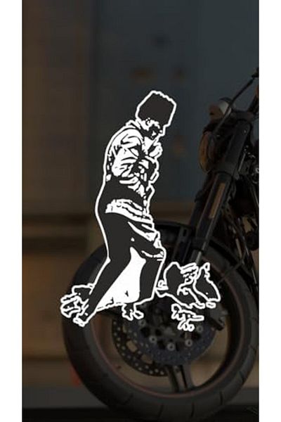 STOREMAX Muartshop Master Mustafa Kemal Atatürk Kocatepe Motorcycle, Helmet, Laptop, Motor and Auto Vehicle Sticker