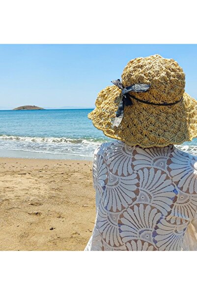 Spagettiyarn Kağıt İp Koyu Mercan El Örgü İpliği