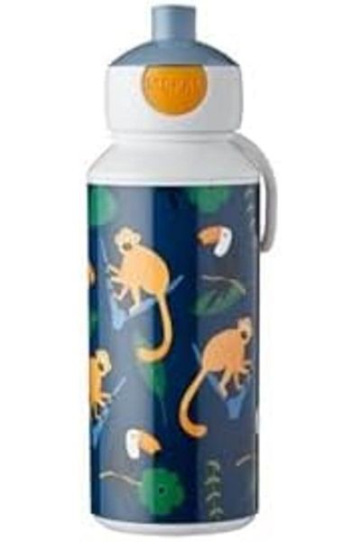 STOREMAX Ntwork Pop-Up Campus Beverage Bottle, 400 Ml, Jungle, Mepal, Green (Jungle) Art 1087243