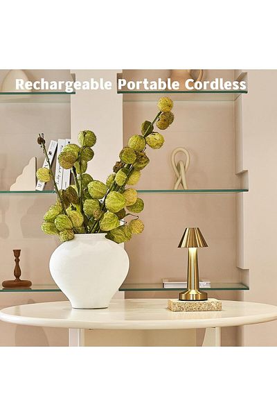 fulina Rechargeable Portable Table Lamp,Touch Lamp,Nightstand Lamp,Bedside Lamp for Indoor Outdoor