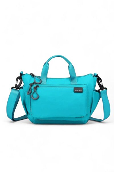 SMART BAGS حقيبة ماسنجر نسائية من القماش خفيف للغاية BC 3136 - تركواز