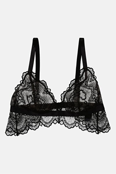 Asos Design حمالة صدر نسائية من قطعة واحدة غير مبطنة وغير سلكية من الدانتيل، ...