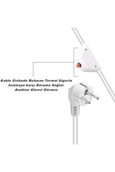 STOREMAX Svticaret Tc-21564 6-Piece 1.5 Meter Cable 4 USB Type-C 3000W 16Ah Surge Protected Socket (Beya