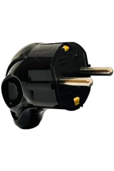 STOREMAX Jvnna Black Monoblock Grounded Male Plug Shpjvn 646268