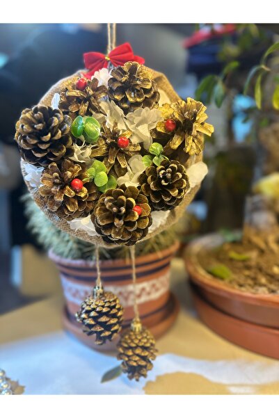 Marrone Στολίδια Μπαλκονιού Κήπου Στολίδι Μποέμ Αυθεντικό Στολίδι Πόρτας 25 εκ.