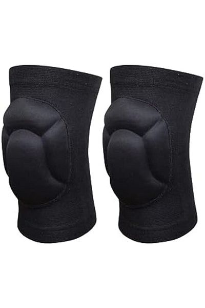 STOREMAX Sellbuystore Volleyball and Goalkeeper Knee Pad - Black Size L |   Shockproof Sports Knee Pad 1053513