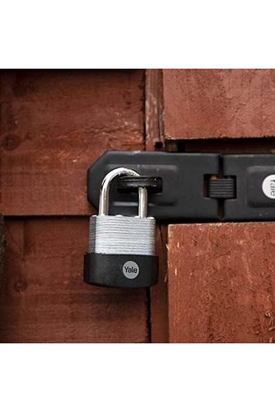 STOREMAX Y127B/55/129/1 - 55mm Protector Laminated Padlock - Maximum Safety - Boron Ring - Double Lock