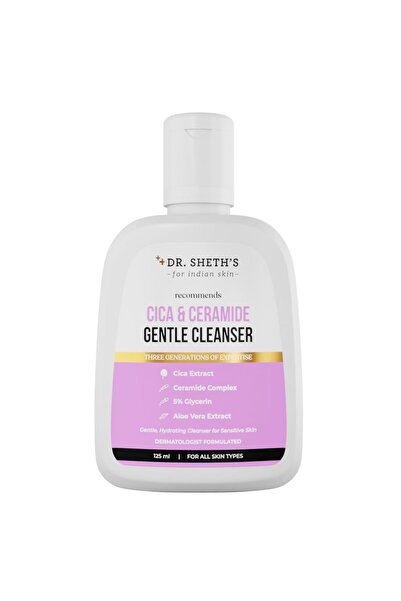 Dr. Sheth's منظف لطيف من دكتور شيث بالسياكا والسيراميد - 125 مل