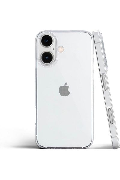 AWH جراب شفاف لهاتف iPhone 16، غطاء رفيع للغاية وبسيط - لهاتف Apple iPhone 16 (2024)، شفاف