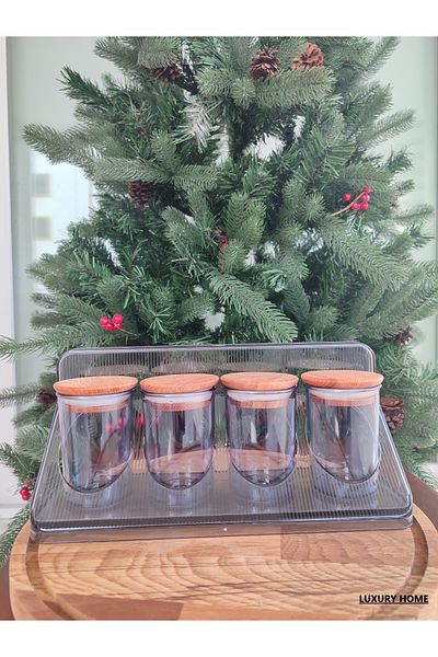 Madame Coco Salvi Set of 4 Spice Jars - Smoked