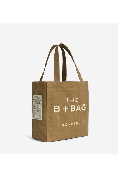 Bonheur Honey Mustard Canvas Medium Tote Bag