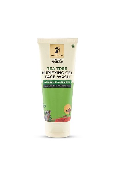 Pilgrim Australian Gel Face wash with Tea Tree, 1% Salicylic acid 100ml