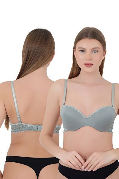 Merry Secret's Sutien căptușit cu sârmă pentru femei - Efect push-up cu detal...