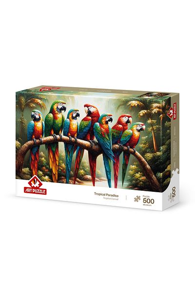 Art Puzzle Tropical Paradise 500 Piece Puzzle