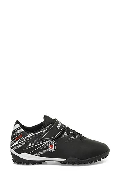 Kinetix Poda Tf F 5Fx Black Boy's Astroturf Field Shoes Black White