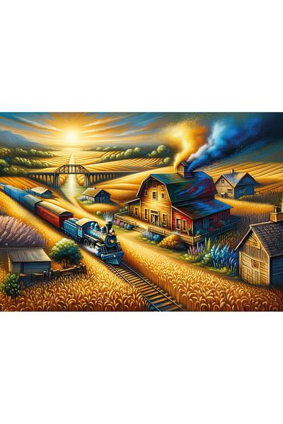 Art Puzzle Autumn Journey 260 Piece Puzzle