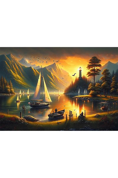 Art Puzzle Golden Coasts 1000 Piece Puzzle