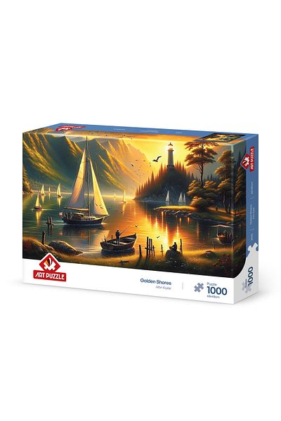 Art Puzzle Golden Coasts 1000 Piece Puzzle