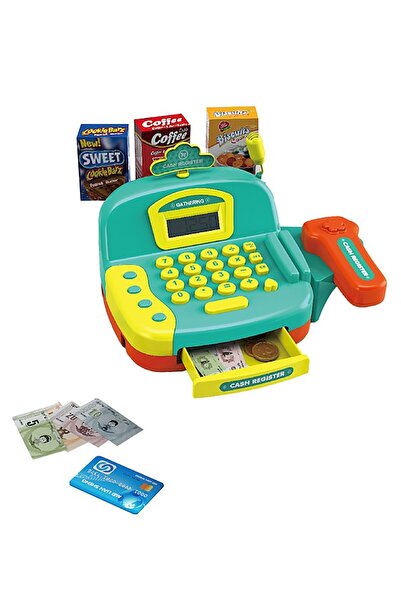 ROZİTOYS Vardem Aksesuarlı Işıklı, Hesap Makinalı, Mikrofonlu Yazarkasa 29 Pa...