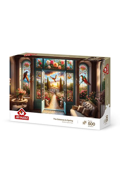 Art Puzzle Spring Opening Door 500 Piece Puzzle