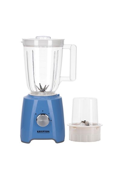 KRYPTON 2-in-1 Blender,1.5L Unbreakable Jar|500W Powerful Motor|KNB6074|Multicolour|2 Years Warranty