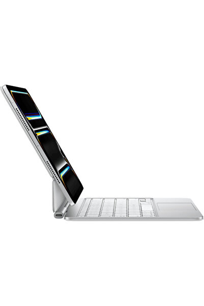 Apple 11 inç iPad Pro (M4) için Magic Türkçe Q Klavye Beyaz