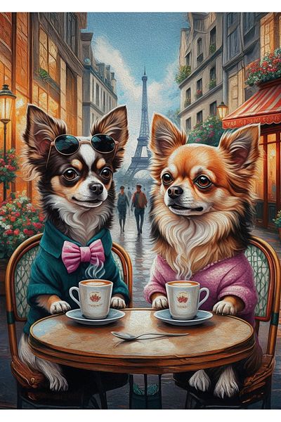 Art Puzzle Paw Elegance 260 Piece Puzzle
