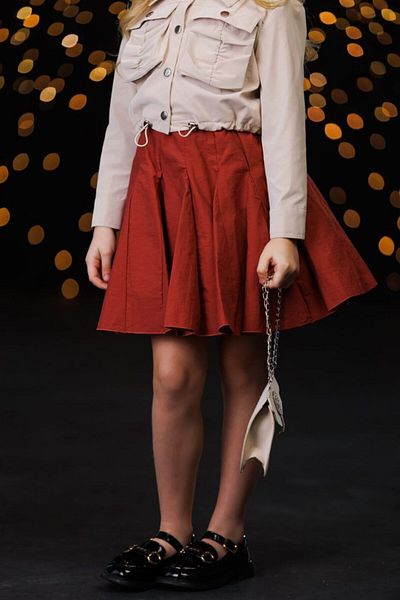 Ribbon kids Rochie și haină pentru fete + curea + geantă