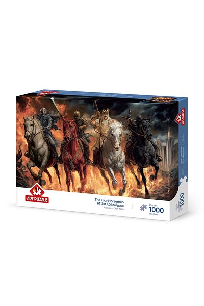 Art Puzzle The Four Horsemen of the Mahshera 1000 Piece Puzzle