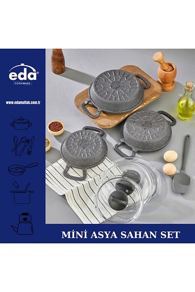 Eda طقم صلصال آسيوي من ميمي - موديل 16/18/20
