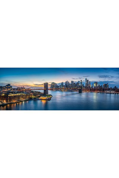 Art Puzzle Brooklyn Bridge, New York 1000 Piece Panorama Puzzle