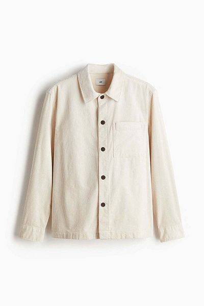 H&M Regular Fit Corduroy Overshirt