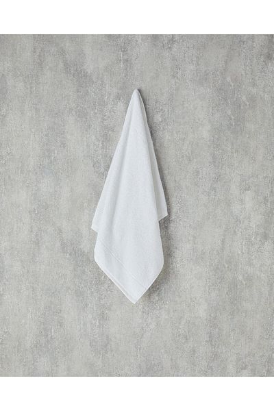 STOREMAX Mu-Artshop Home Melinda Bamboo Face Towel White Tnca 871301