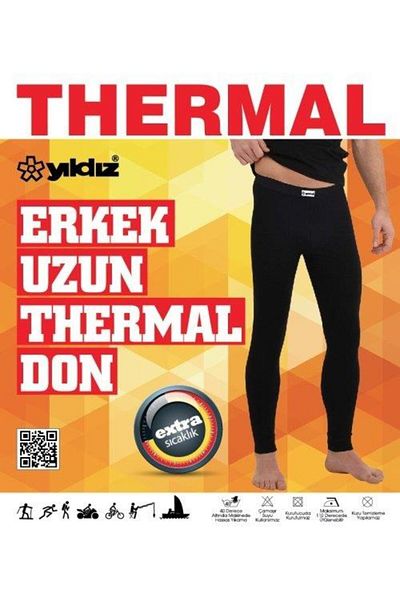 YILDIZ Термо дълъг панталон Yildiz 265 в екрю цвят