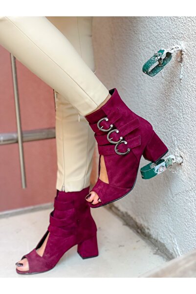 irmona ELLAS BORDO DANA SÜET TOKALI YAZLIK BOT SANDALET