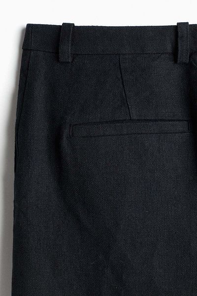 H&M Tailored linen trousers
