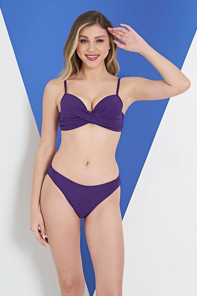 Ruko Maio 2309-1 Strapless Twist Thin Waisted Bikini