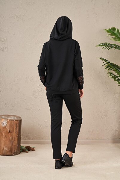 Pjs Pijama Pjs 23573 Γυναικεία φόρμα με κουκούλα