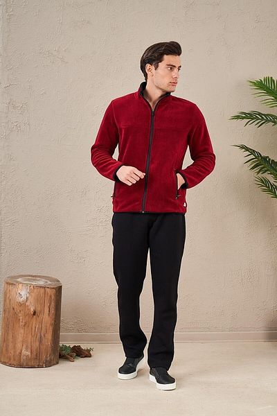 Pjs Pijama Pjs 23714 Trening pentru bărbați din fleece cu fermoar