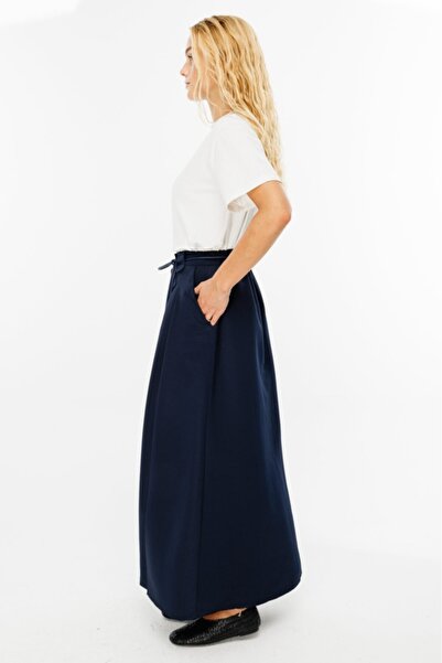 Venoura Yüksek Bel Binici Etek